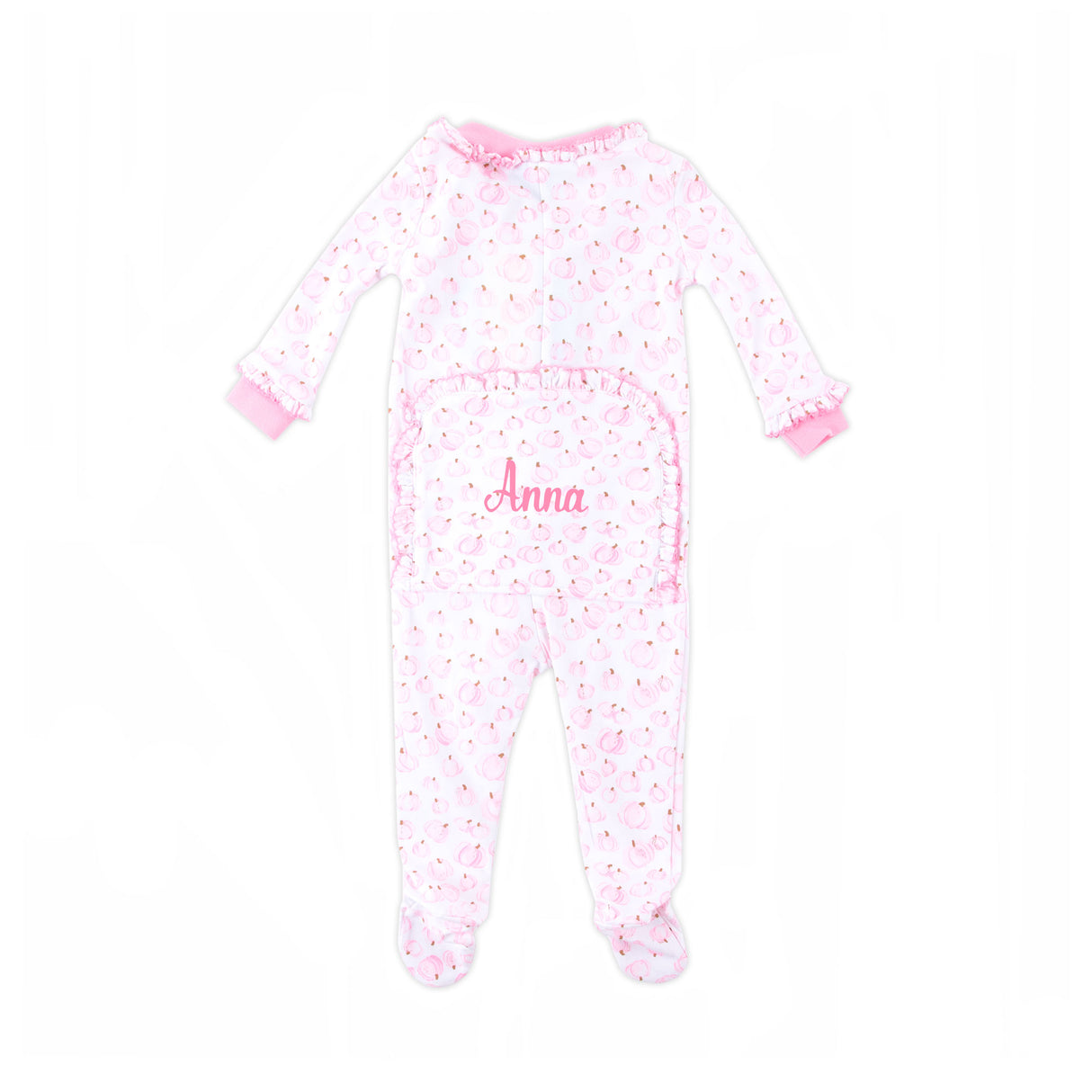 Little Pumpkin Patch Pink Zip Sleeper