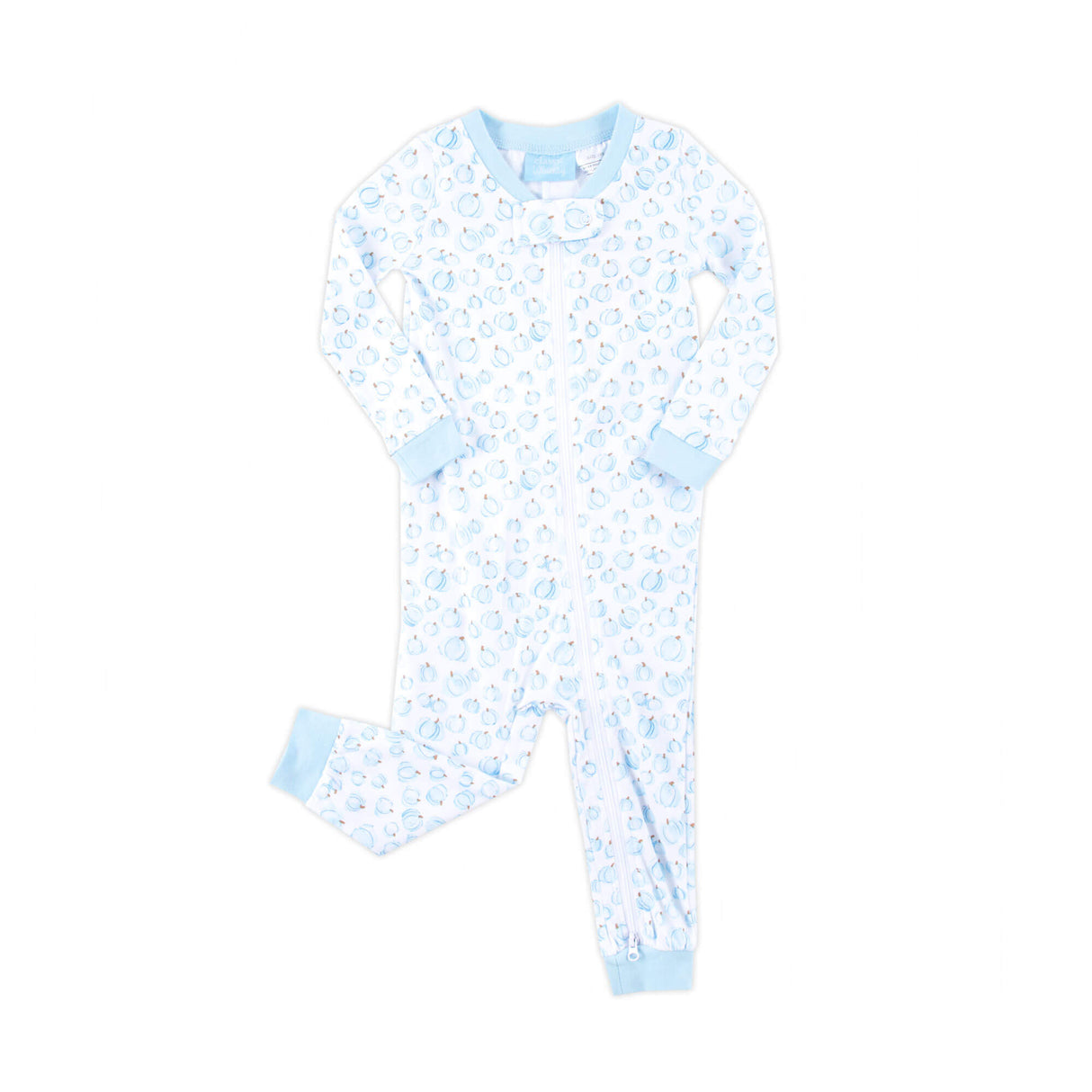 Little Pumpkin Patch Blue Zip Sleeper