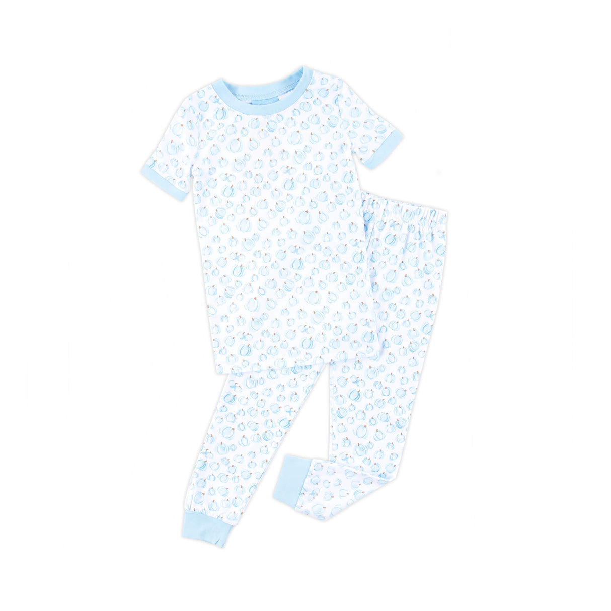 Little Pumpkin Patch Blue Pajamas