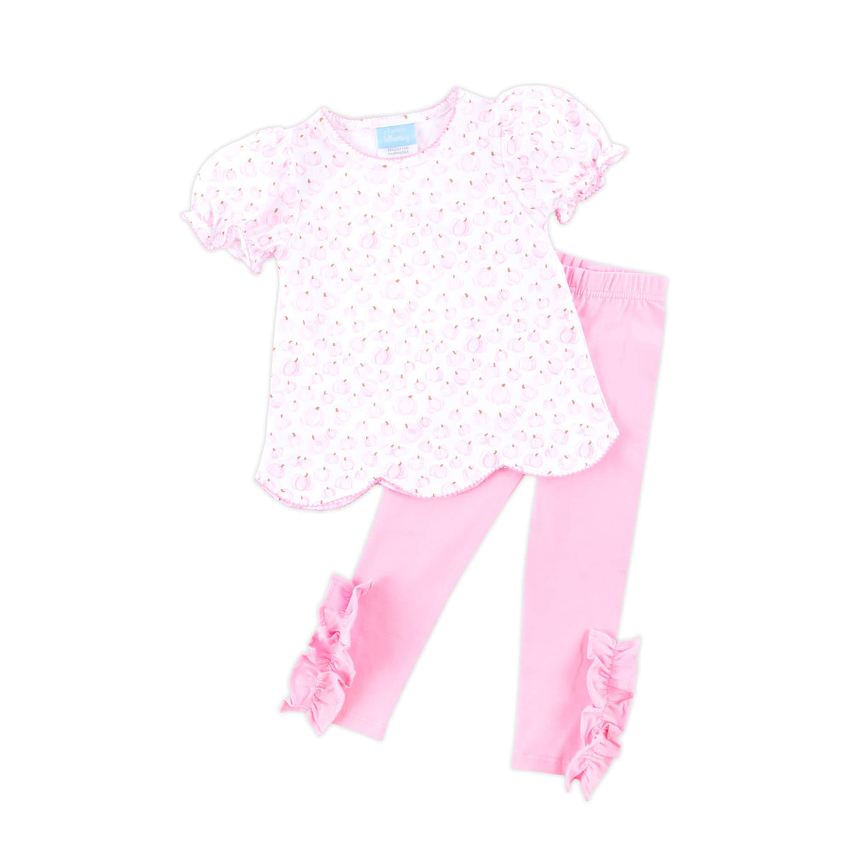 Little Pumpkin Patch Pink Legging Set