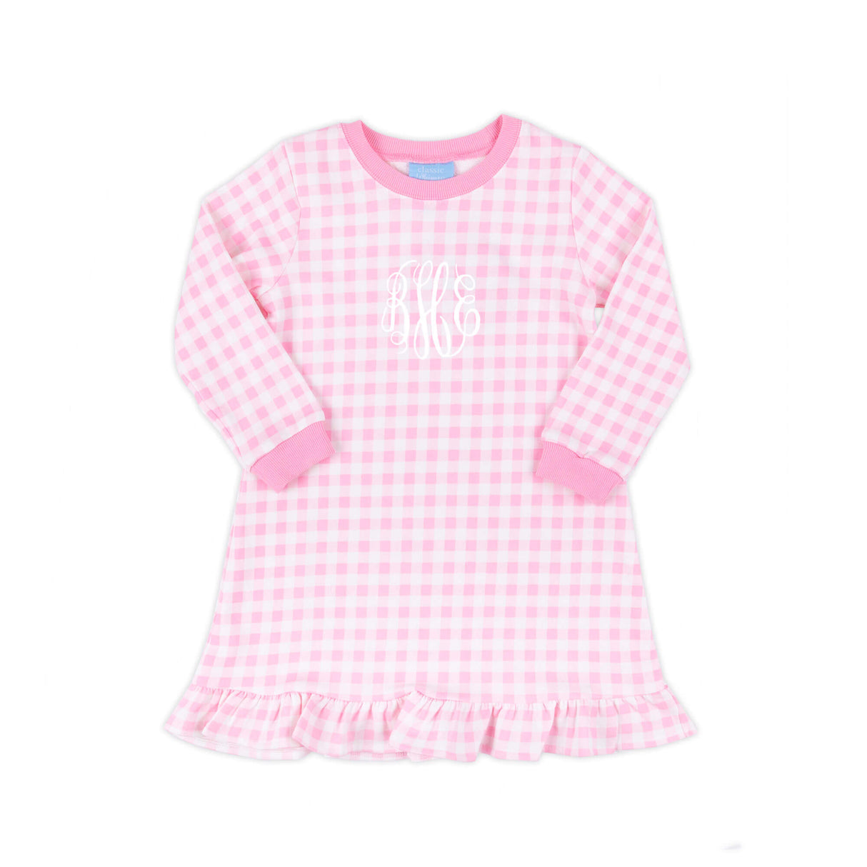 Pink Gingham Abby Dress