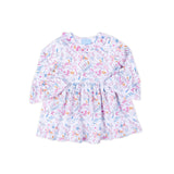 Birthday Girl Ruffle Collared Long Sleeve Dress