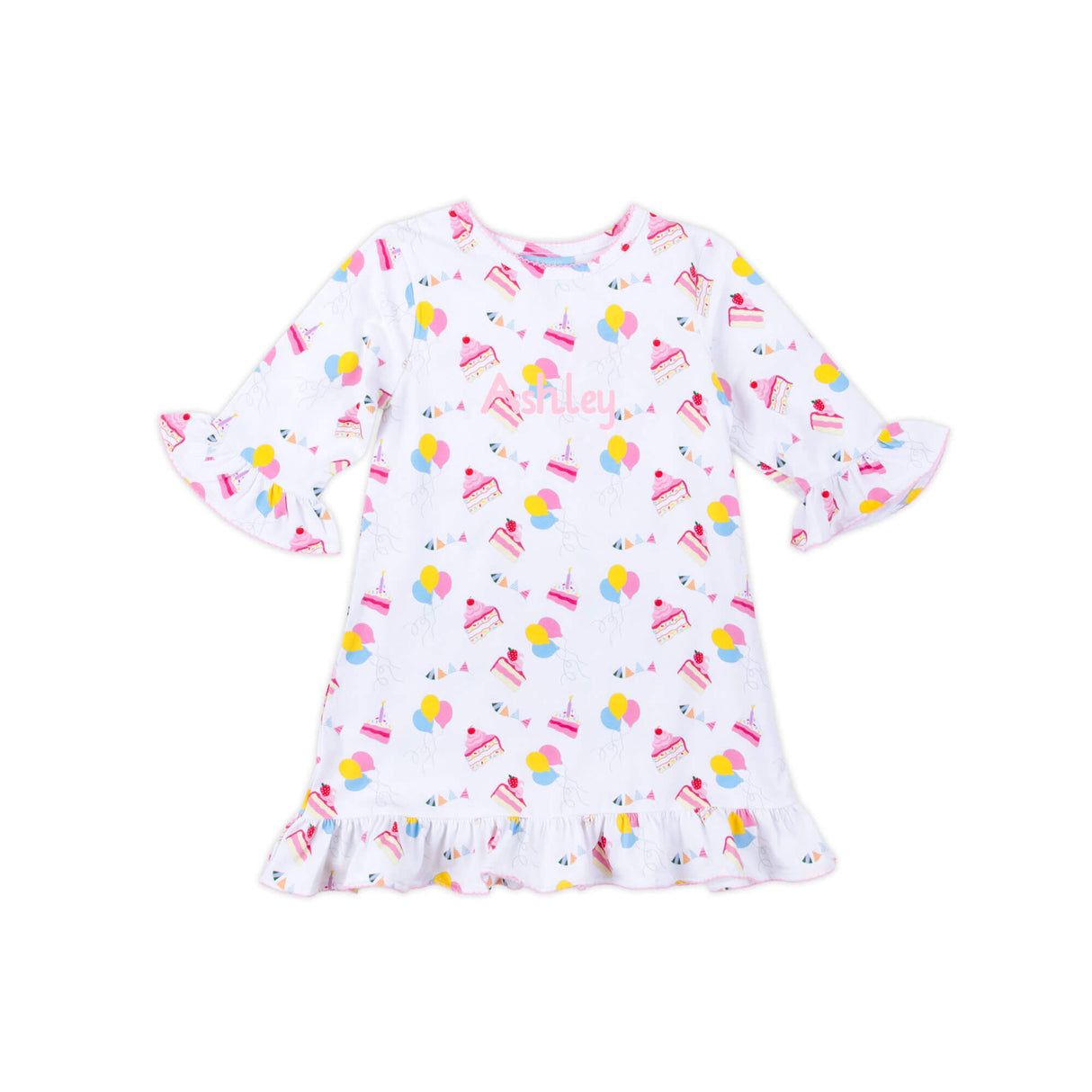 Birthday Cake Long Sleeve Milly Dress