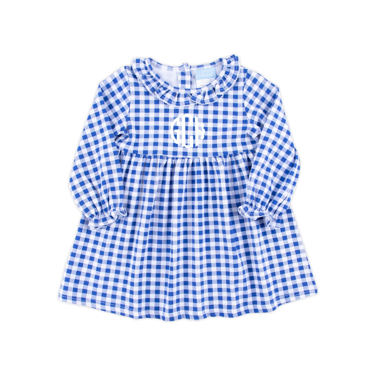 Blue Check Eden Dress