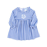 Blue Check Eden Dress
