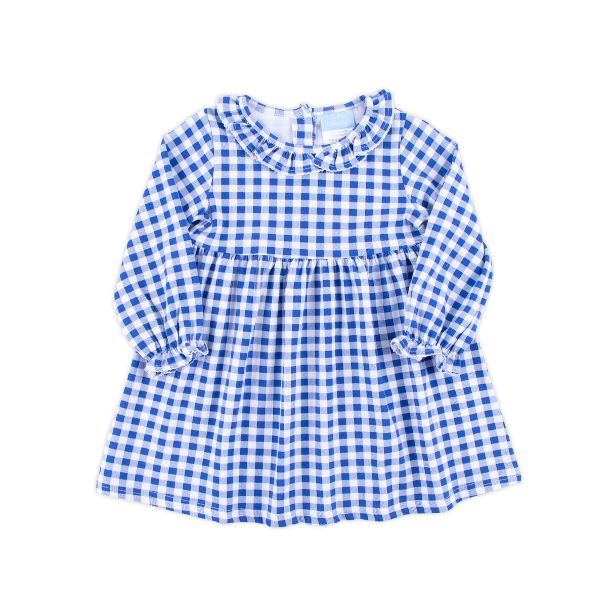 Blue Check Eden Dress