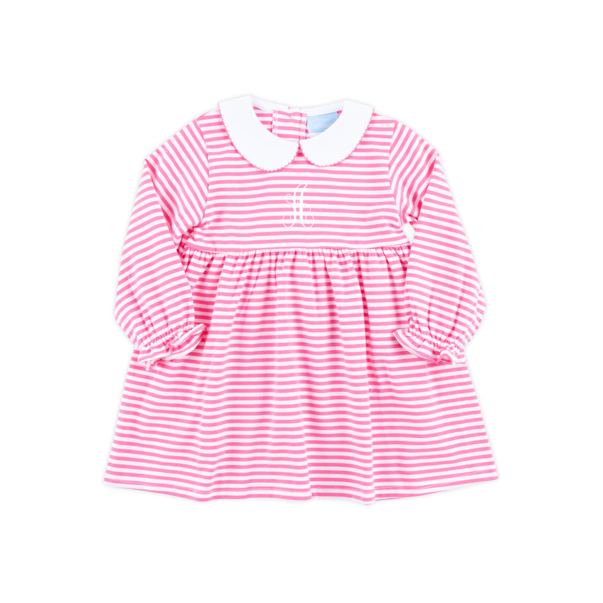 Hot Pink Stripe Riley Dress