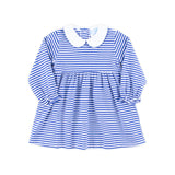 Royal Blue Stripe Riley Dress