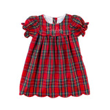 Portland Plaid Red Amelia Dress