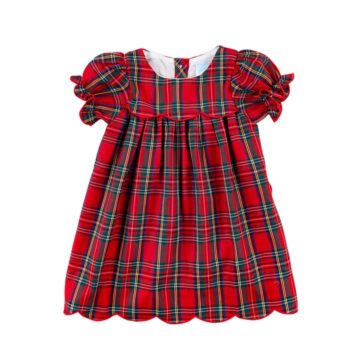 Portland Plaid Red Amelia Dress