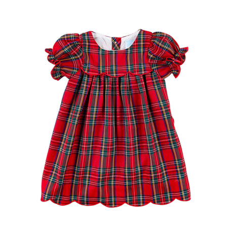 Portland Plaid Red Amelia Dress