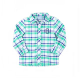 Denver Green Plaid Button Down Shirt