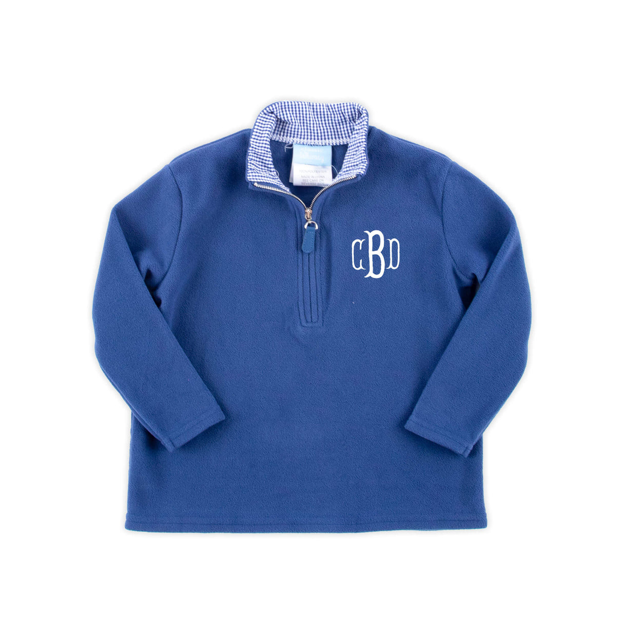 Navy Half Zip Fleece Jacket