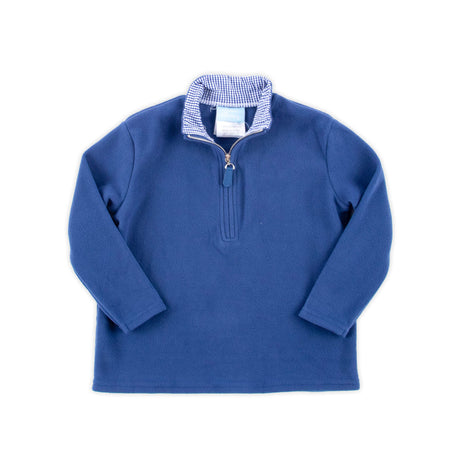Navy Half Zip Fleece Jacket