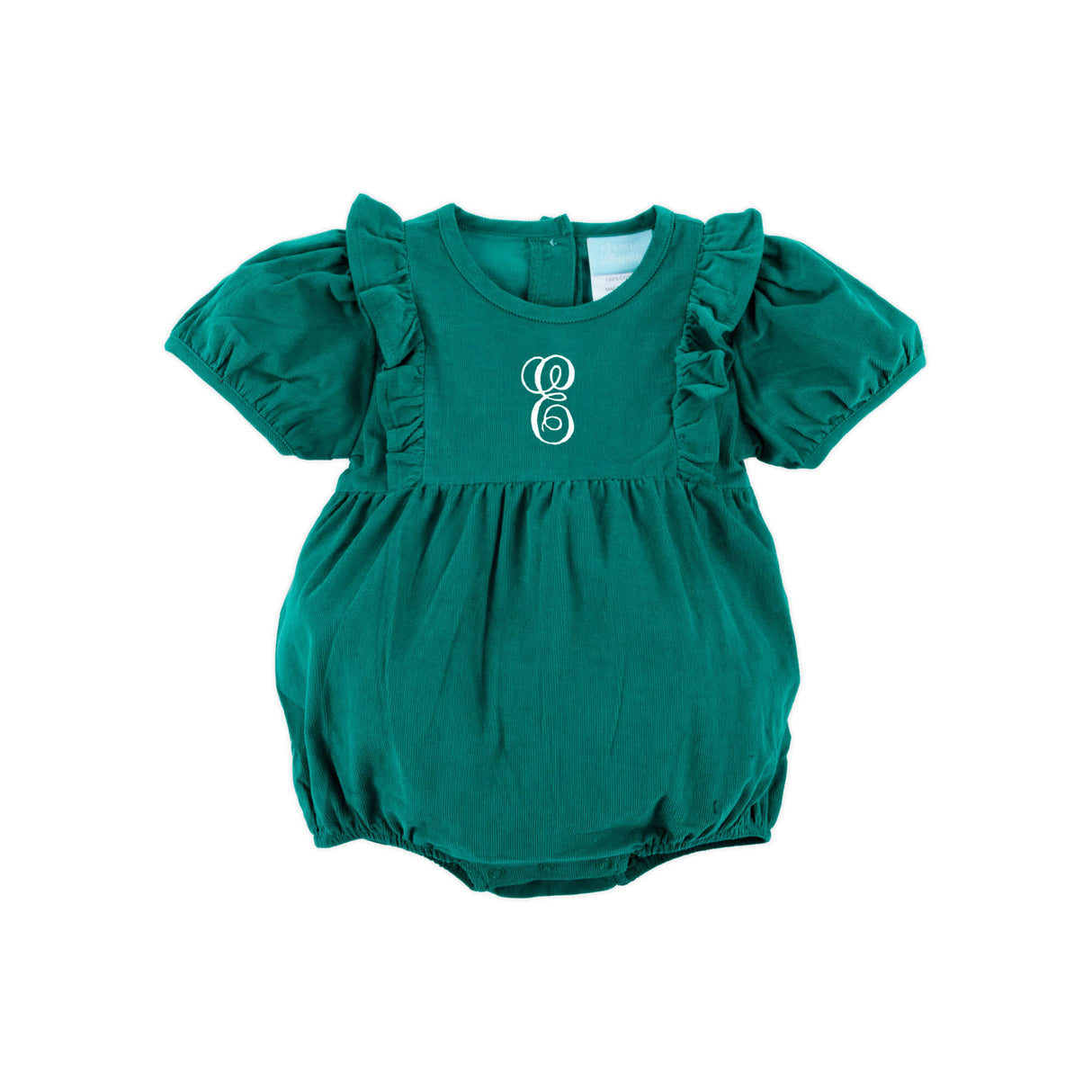 Green Corduroy Olivia Bubble