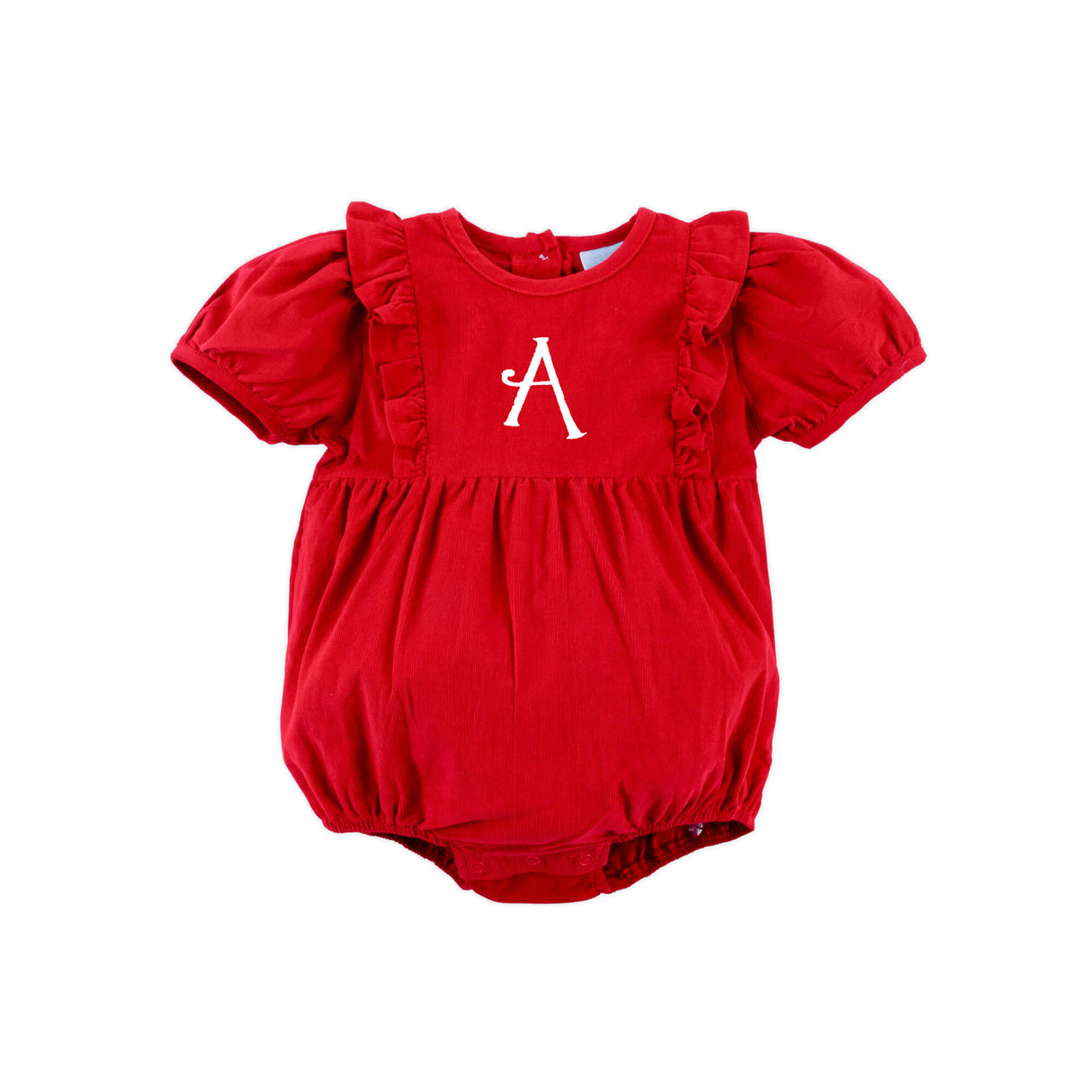Red Corduroy Olivia Bubble
