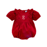 Red Corduroy Olivia Bubble