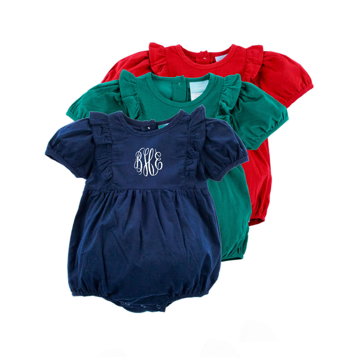 Red Corduroy Olivia Bubble