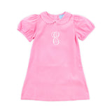 Pink Corduroy Collared Sally Dress