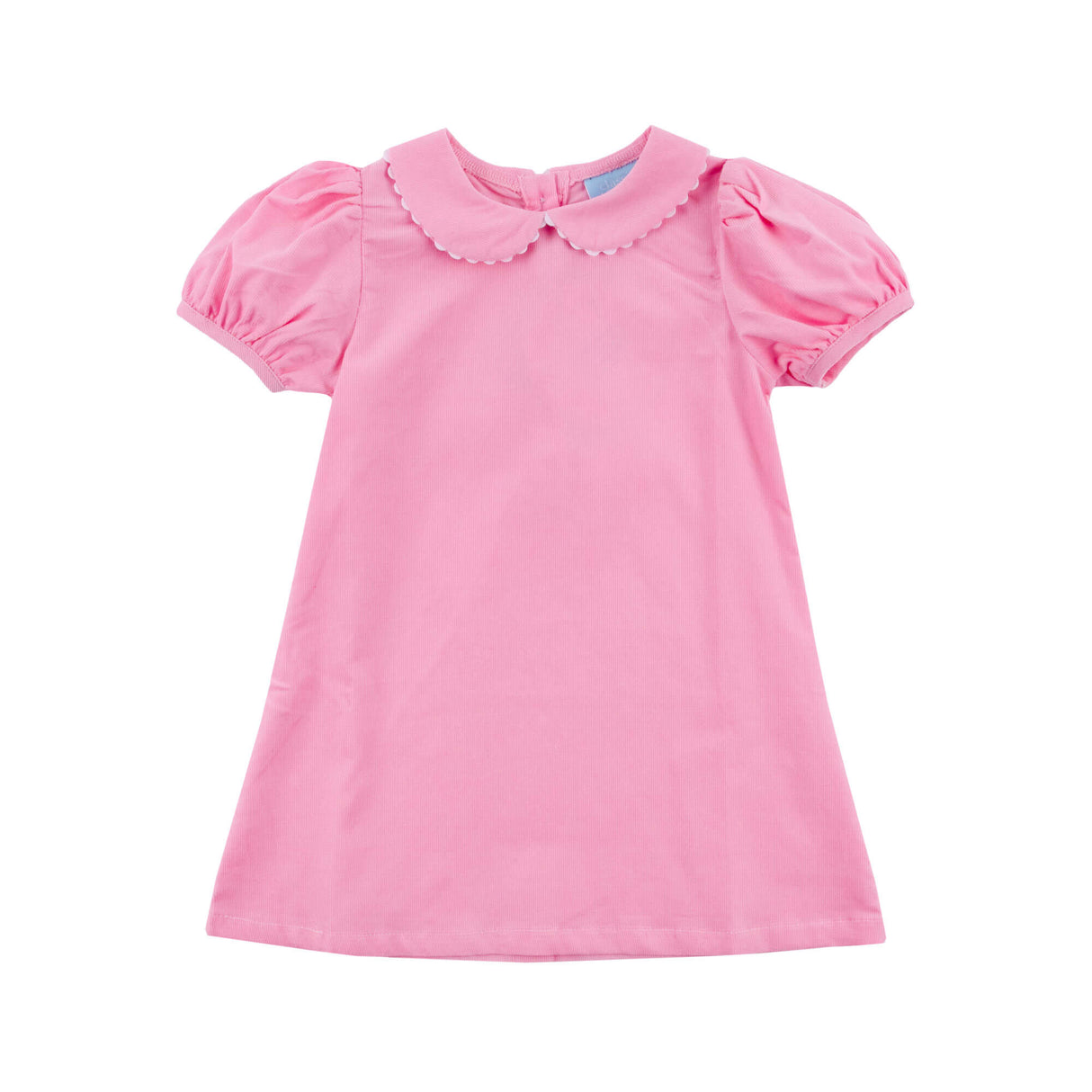 Pink Corduroy Collared Sally Dress