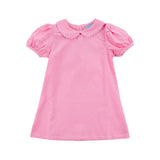 Pink Corduroy Collared Sally Dress