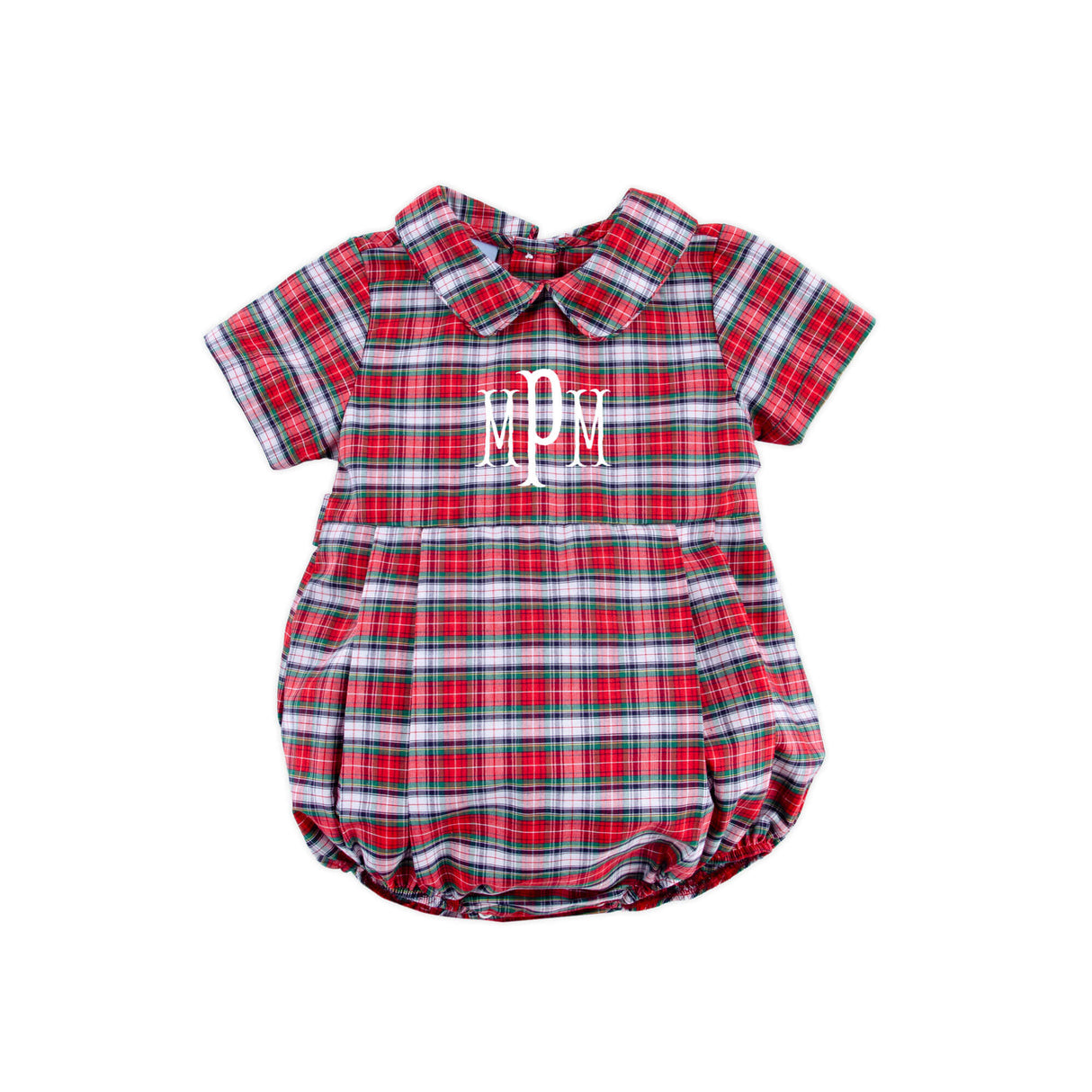 Seattle Red Plaid Collared Bubble