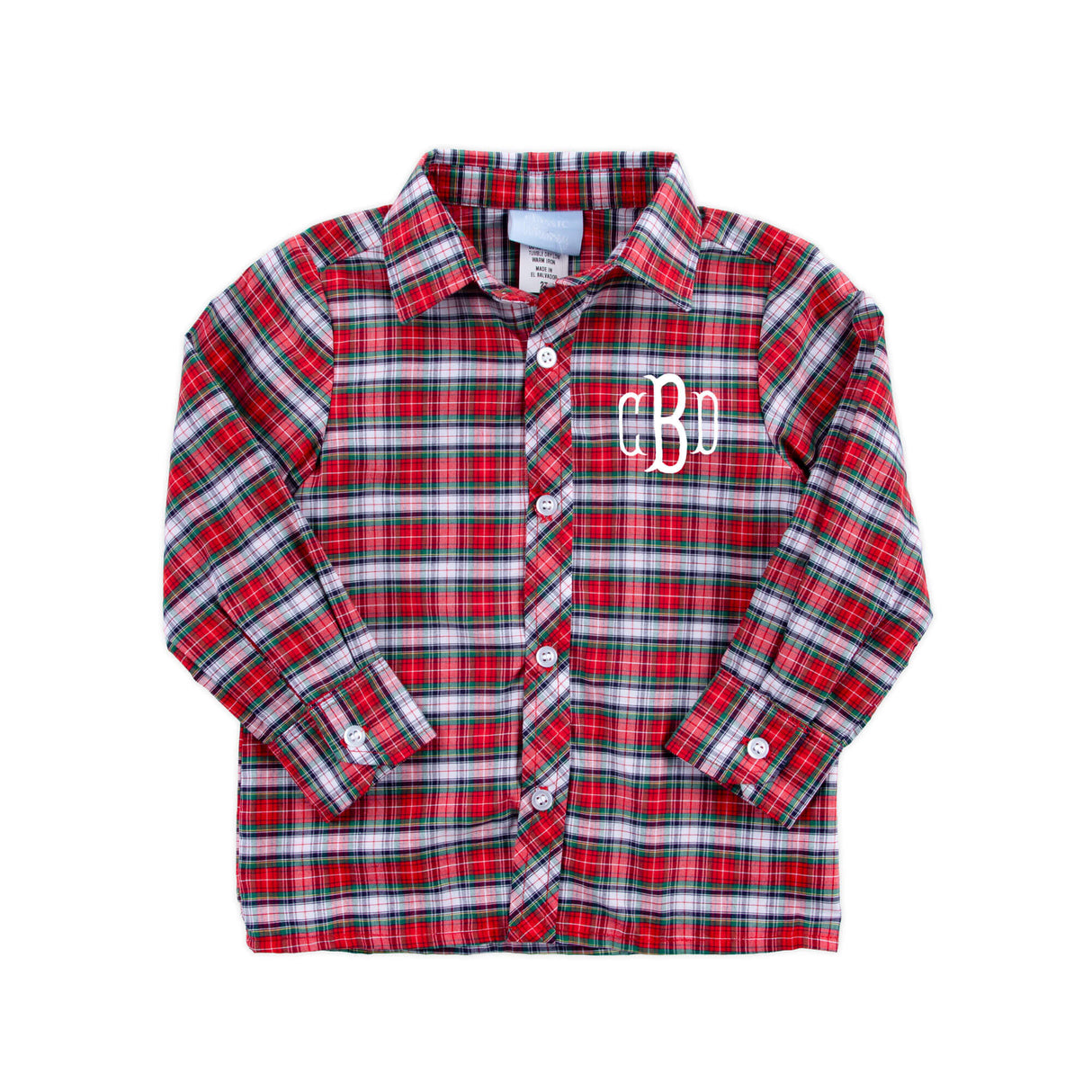 Seattle Red Plaid Button Down Shirt