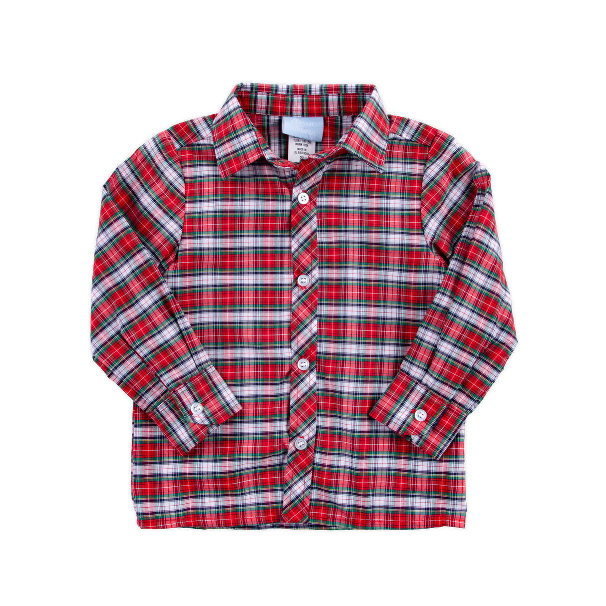 Seattle Red Plaid Button Down Shirt