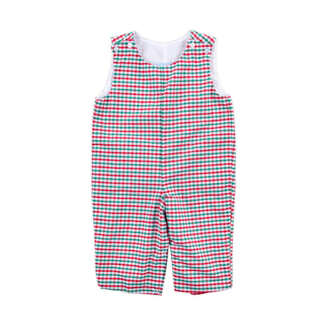 Christmas Card Gingham Longall