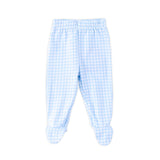 Gingham Footed Pants
