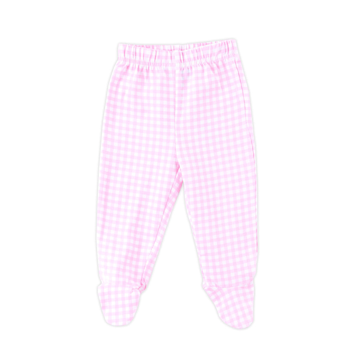 Gingham Footed Pants