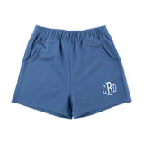 Blue French Terry Shorts
