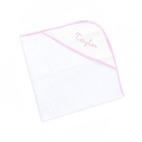 Gingham Hooded Towel