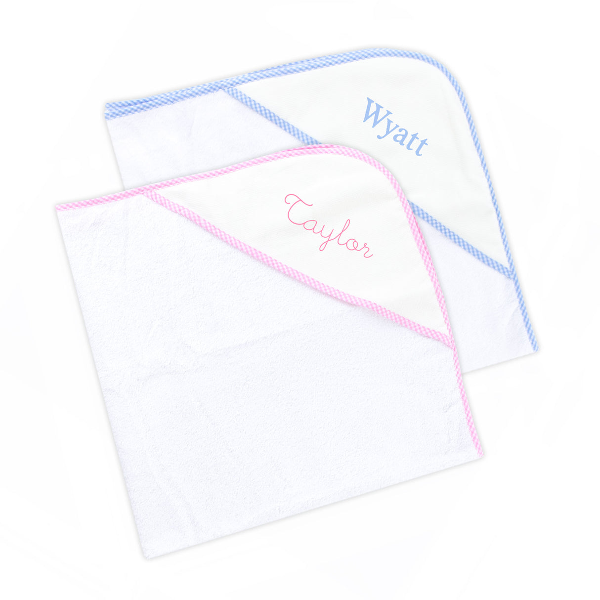 Gingham Hooded Towel