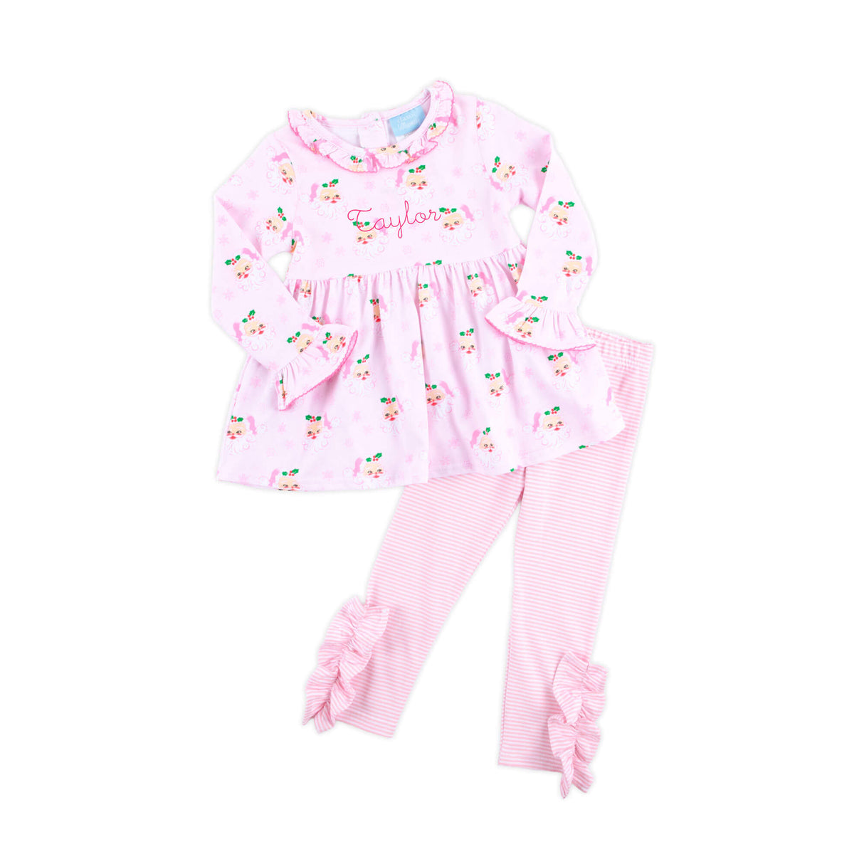 Vintage Santa Pink Eden Legging Set