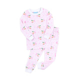 Vintage Santa Pink Pajamas