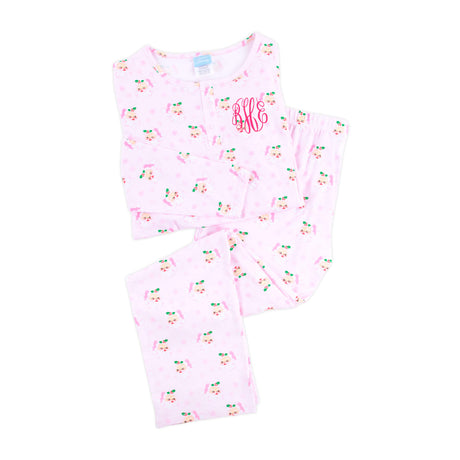 Vintage Santa Pink Women's Pajamas