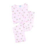 Vintage Santa Pink Women's Pajamas