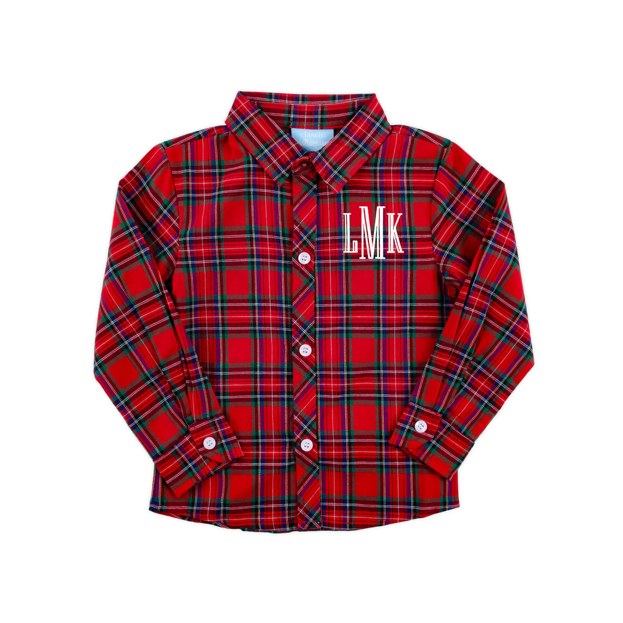 Middleton Plaid Red Button Down Shirt