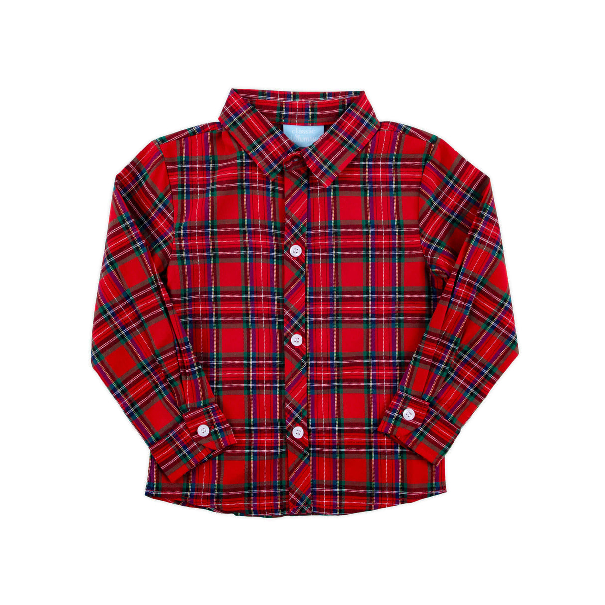 Middleton Plaid Red Button Down Shirt