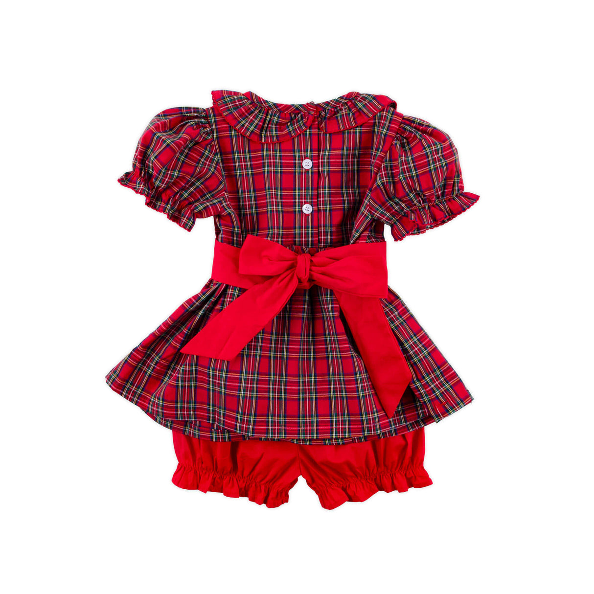 Westmount Plaid Red Paige Bloomer Set