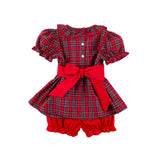Westmount Plaid Red Paige Bloomer Set