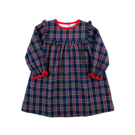 Dunbar Plaid Royal Hattie Dress