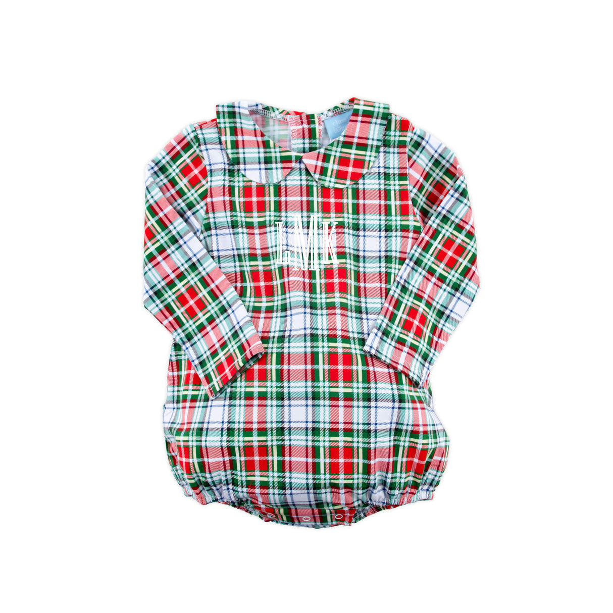 Sinclair Plaid Collared Bubble