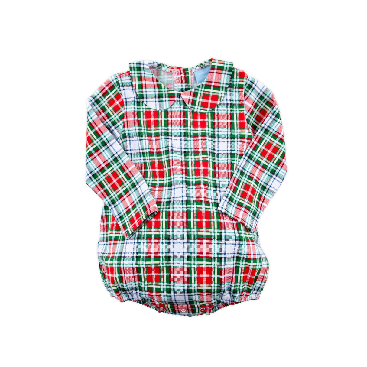 Sinclair Plaid Collared Bubble
