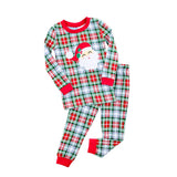 Happy Santa Sinclair Plaid Pajamas