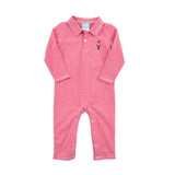 Nutcracker Red Stripe Polo Romper