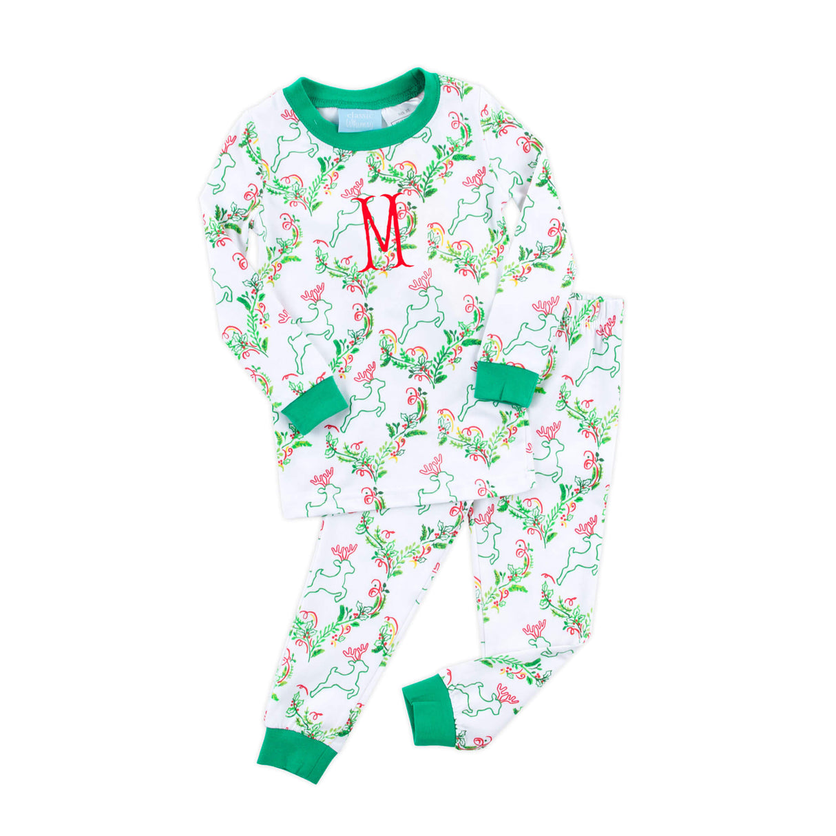 Prancing Reindeer Pajamas