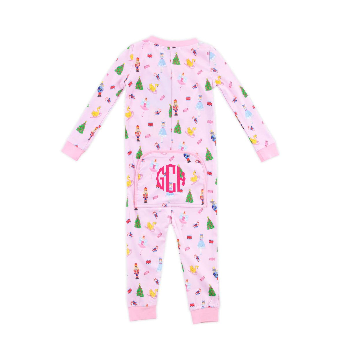 Nutcracker Pink Print Zip Sleeper