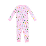 Nutcracker Pink Print Zip Sleeper